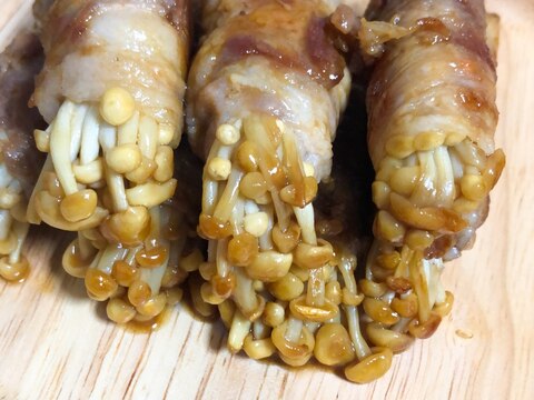 豚肉えのき巻き